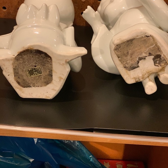 Two Vintage Japanese Porcelain Child Figurines - Picture 5 of 8